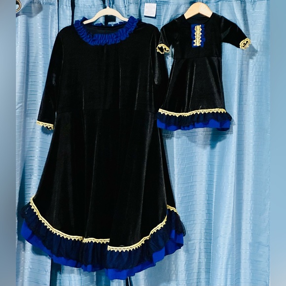 SOLD Custom Mommy and Daughter High Low Top and Dress - Picture 8 of 14